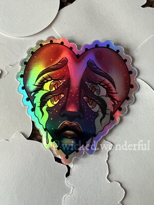 Crying Heart (Holographic)