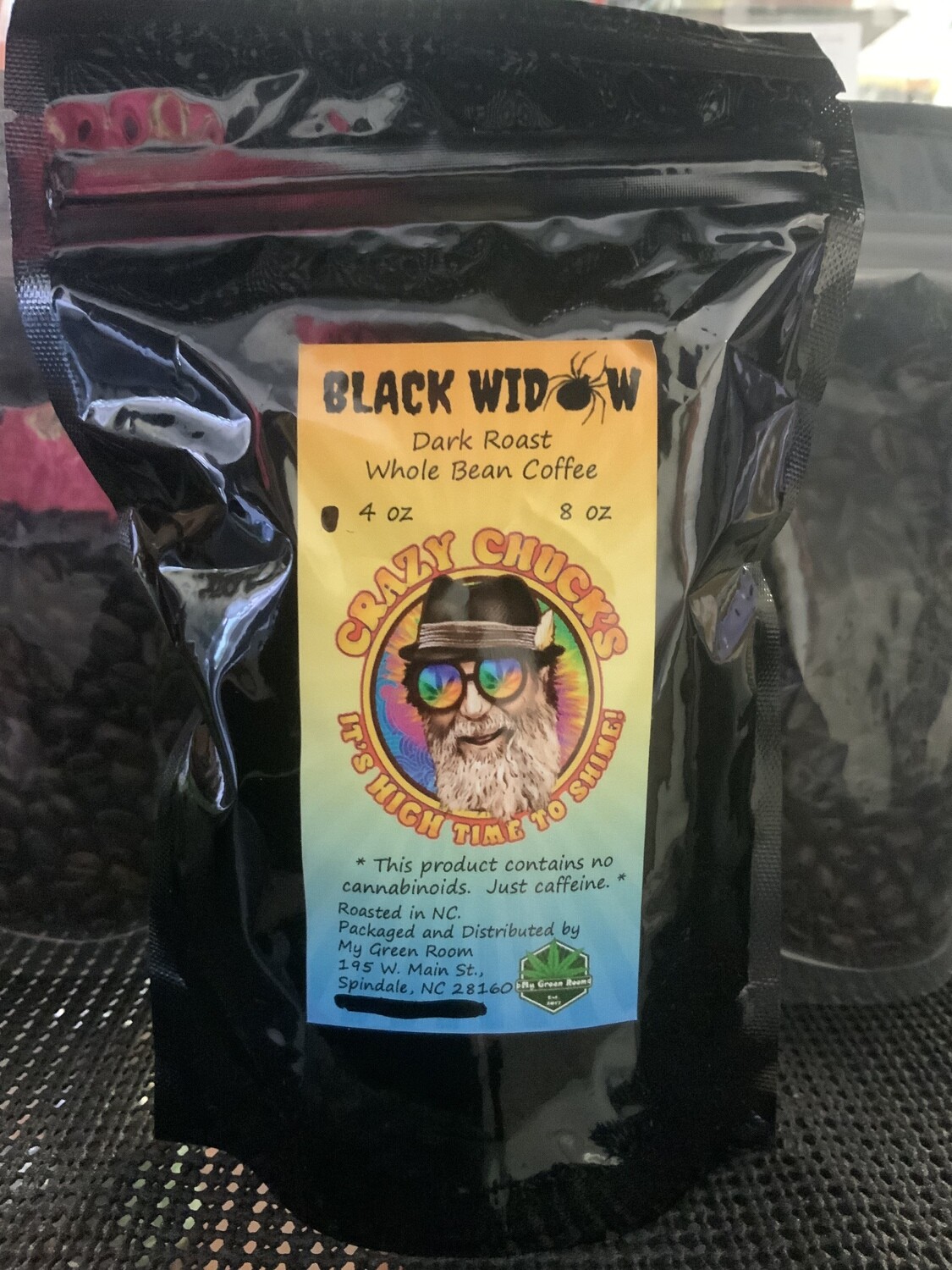 CRAZY CHUCK’S BLACK WIDOW COFFEE