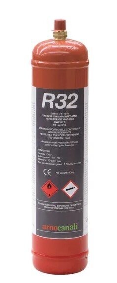 BOMBOLETTA RICARICABILE GAS R32 DA 1 KG.