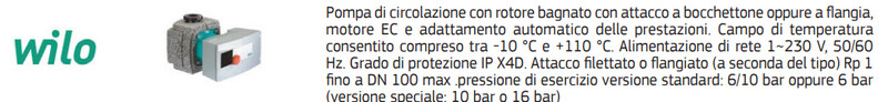POMPA WILO STRATOS MAXO Z25/0,5-8