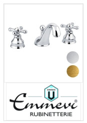 BATTERIA LAVABO 3 FORI DECO' EMMEVI