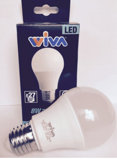 LAMPADINA LED GOCCIA 8W E27 LUCE CALDA