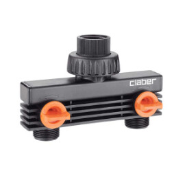 PRESA DUE VIE DA 3/4" M CLABER