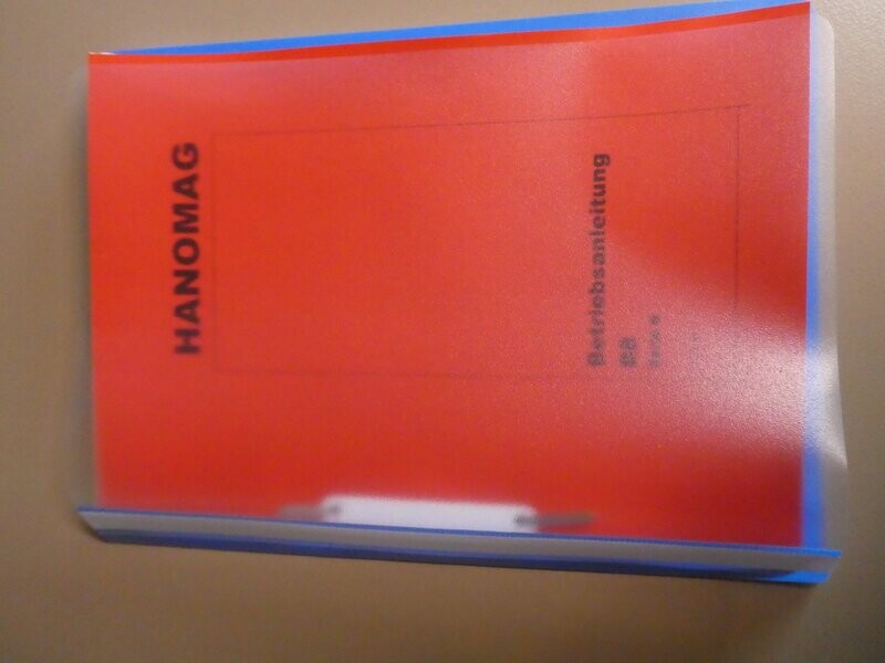 Betriebsanleitung Hanomag B8 Radlader