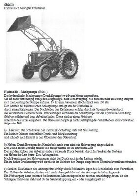 Hanomag R16, R22, R28, Betriebsanleitung für Hydraulische Hebeanlage Hanomag R16, R22, R28, Betriebsanleitung für Hydraulische Hebeanlage