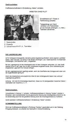 Hanomag Granit 500 - 500E (eckige Haube) Betriebsanleitung Hanomag Granit 500 - 500E (eckige Haube) Betriebsanleitung