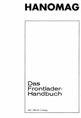 Das Frontlader-Handbuch Hanomag Das Frontlader-Handbuch Hanomag