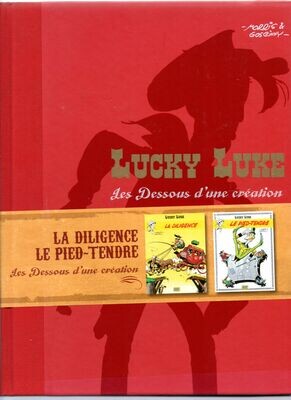 BD - LUCKY LUKE - LA DILIGENCE - LE PIED TENDRE