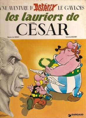 BD - ASTERIX - LES LAURIERS DE CESAR - 1977