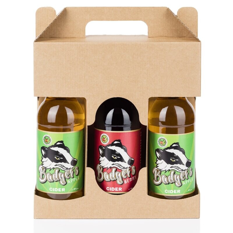 Badgers 3 x 500ml Pack