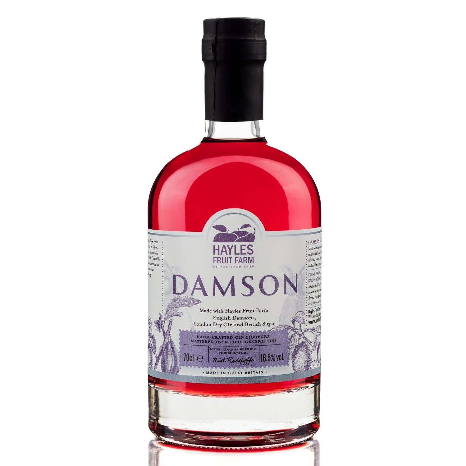 Hayles Damson Gin 70cl