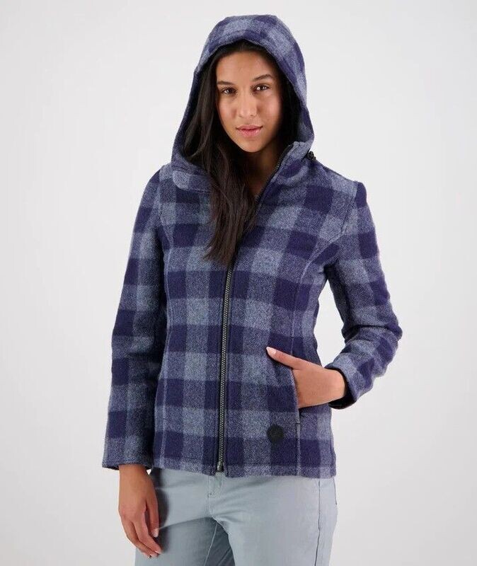 Swanndri Seattle Hoodie Ocean Check Swanndri Seattle Hoodie Ocean Check