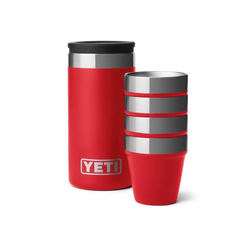 YETI Shot Glasses, Colour: Rescue Red