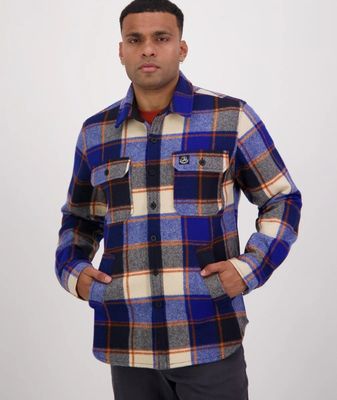 Swanndri Kiaraki v3 Wool Shacket Southern Lakes Swanndri Kiaraki v3 Wool Shacket Southern Lakes