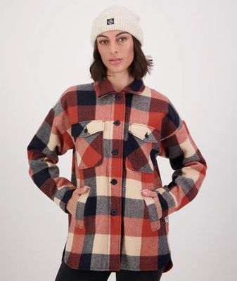 Swanndri Anchorage Wool Shirt Jacket Georgia Check