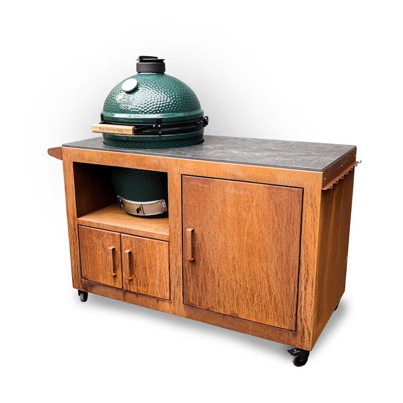 Corten Steel Kitchen