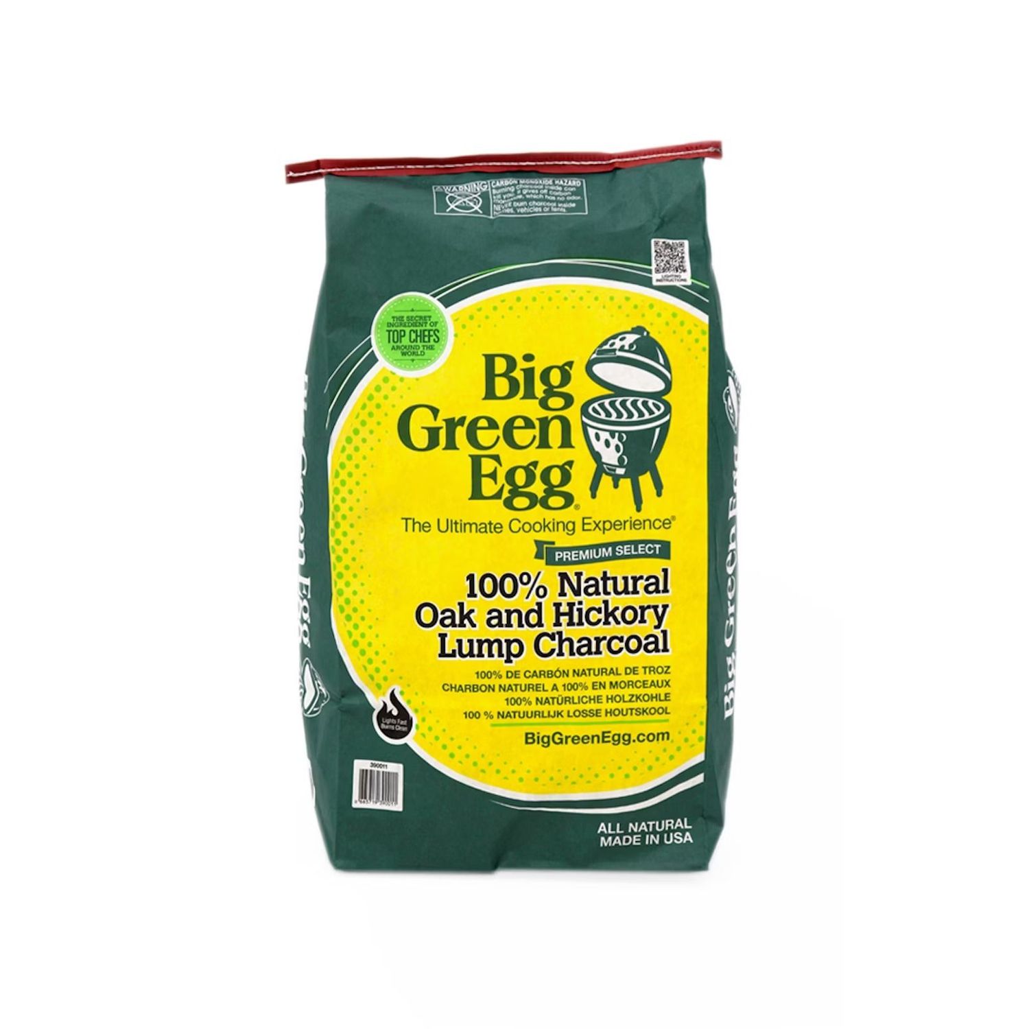 Premium 100% Natural Oak & Hickory Lump Charcoal