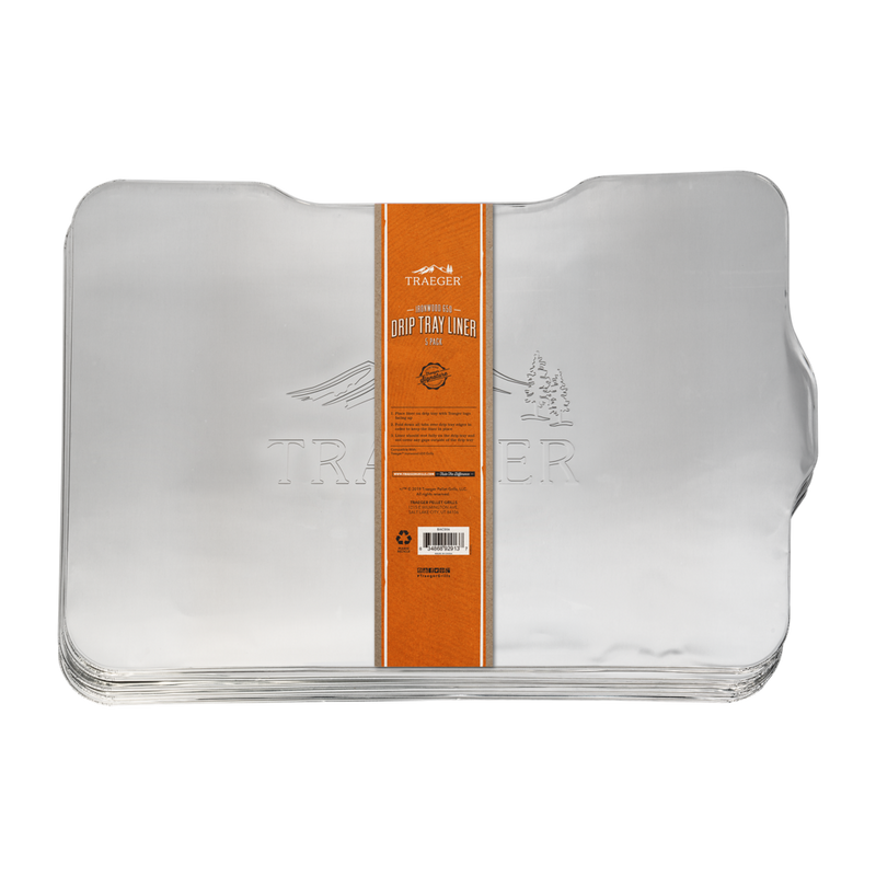TRAEGER DRIP TRAY LINERS - 5 PACK - IRONWOOD 650 GRILL