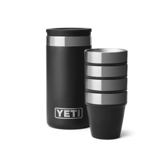 YETI Shot Glasses, Colour: Black