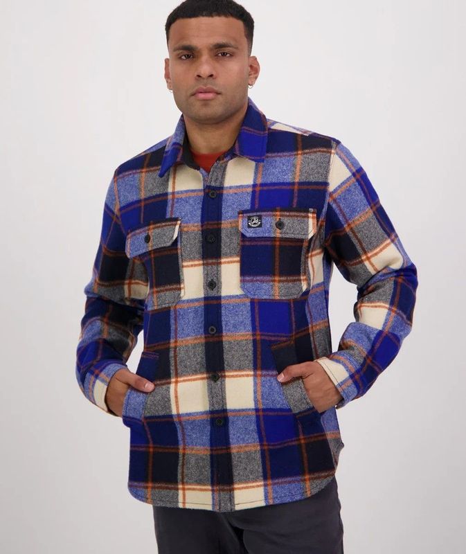 Swanndri Kiaraki v3 Wool Shacket Southern Lakes Swanndri Kiaraki v3 Wool Shacket Southern Lakes