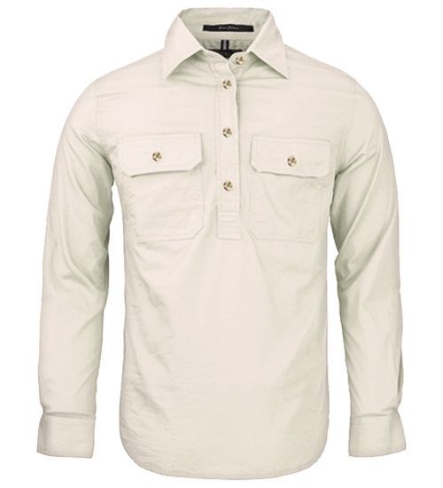 Women's Pilbara Closed Front Shirt Stone