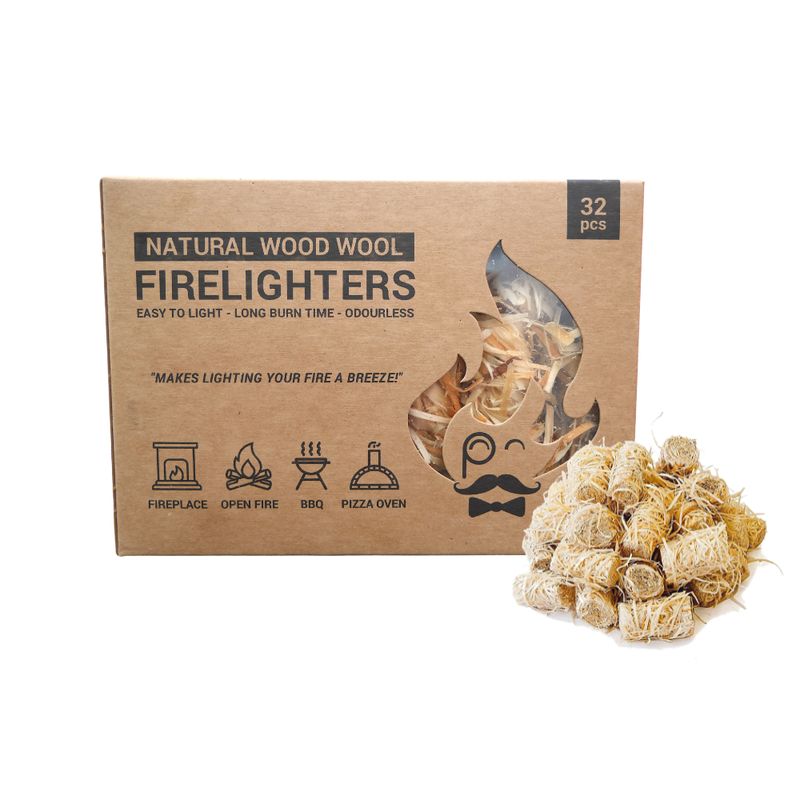 Natural Firelighters 4-Pack