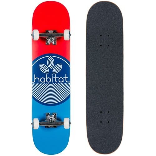 Habitat Leaf Dot Complete Blue 7.75"