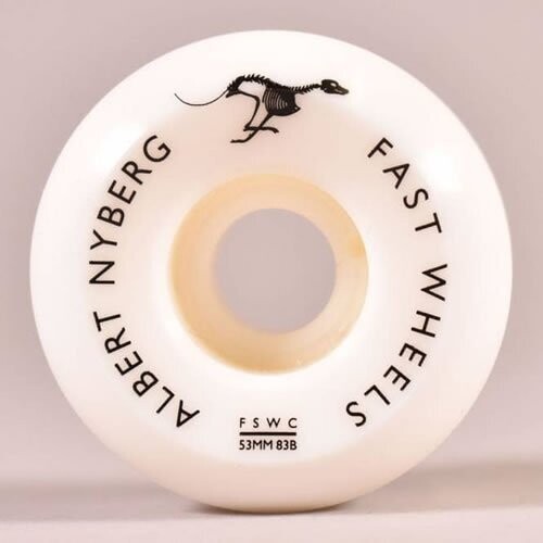 Fast Albert Nyberg Asymmetrical 83B Wheels - 53mm Fast Albert Nyberg Asymmetrical 83B Wheels - 53mm