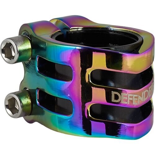 Longway Defender Pro Scooter Clamp - Neo-Chrome