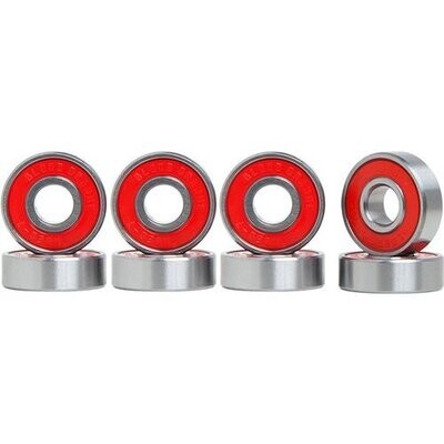 Blood Orange Abec 7 Bearings  (8)