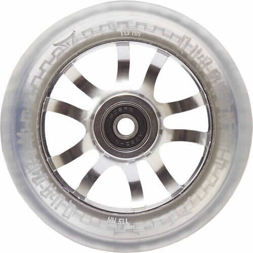 AO Quadrum Pro Scooter Wheel  - 115mm (1) Transparent