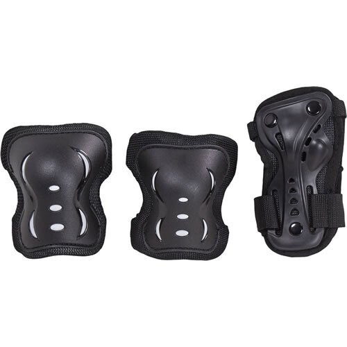 HangUp Kids Skate Pads 3-pack - Black HangUp Kids Skate Pads 3-pack - Black