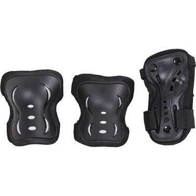 HangUp Kids Skate Pads 3-pack - Black HangUp Kids Skate Pads 3-pack - Black