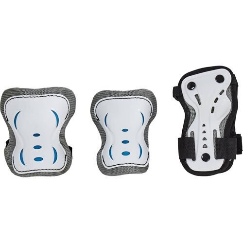 HangUp Kids Skate Pads 3-pack - White HangUp Kids Skate Pads 3-pack - White