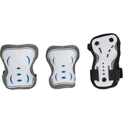 HangUp Kids Skate Pads 3-pack - White HangUp Kids Skate Pads 3-pack - White
