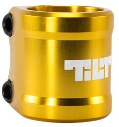 Tilt ARC Double Pro Scooter Clamp - Gold Tilt ARC Double Pro Scooter Clamp - Gold