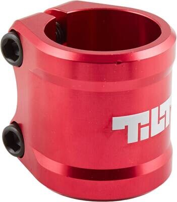 Tilt ARC Double Pro Scooter Clamp - Red Tilt ARC Double Pro Scooter Clamp - Red