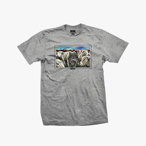 DGK Wolf T-shirt - ATH Heather