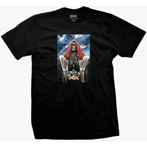 DGK Santo De La Noche T-shirt - Black