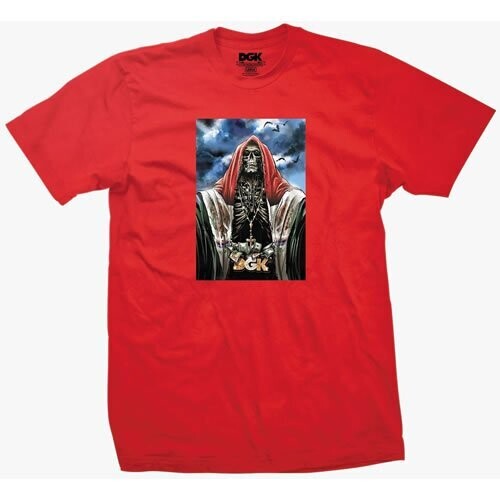 DGK Santo De La Noche T-shirt - Red