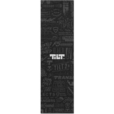 Tilt Compilation Pro Scooter Grip Tape 6.5" - Grey