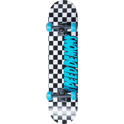 Speed Demons Checkers 7.25 Speed Demons Checkers 7.25" - Black/Blue