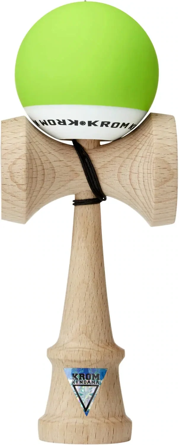 KROM Pop Rubber Kendama - Lime Green