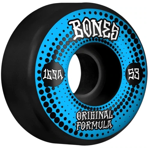 BONES OG Originals 53mm 100A Black V4 Wide BONES OG Originals 53mm 100A Black V4 Wide