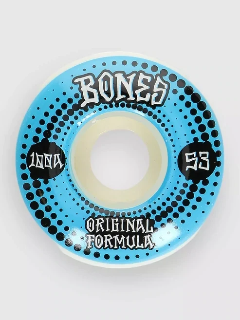 BONES OG Originals 53mm 100A White V4 Wide BONES OG Originals 53mm 100A White V4 Wide