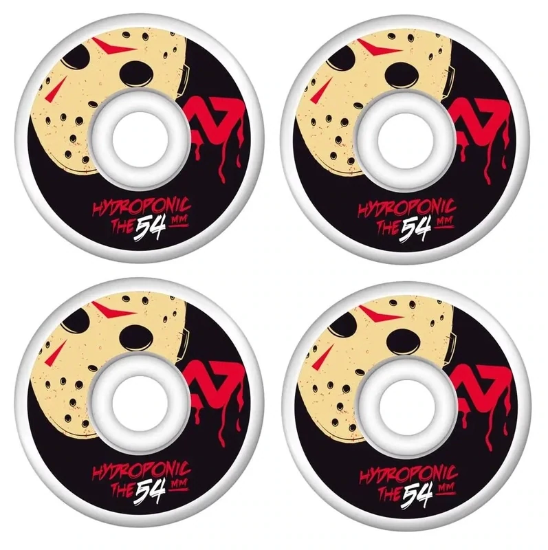 Hydroponic Horror 100A Friday 13 Skateboard Wheels 54mm (4)