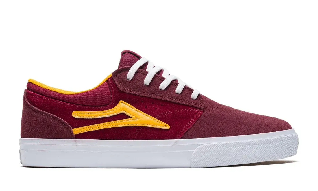 Lakai Griffin Burgundy Cardinal Suede Skate Shoes
