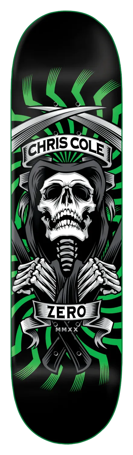 Zero MMXX Green Cole Deck 8.25