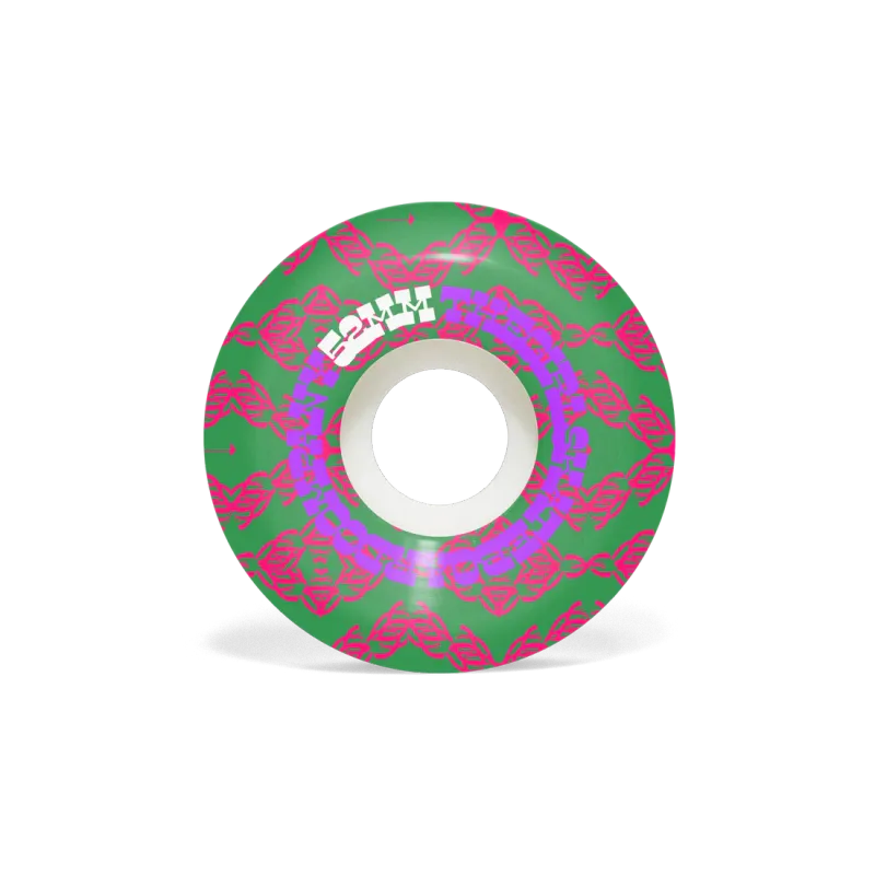 Girls Vibrations Conical Wheels 52mm 99D Green Girls Vibrations Conical Wheels 52mm 99D Green