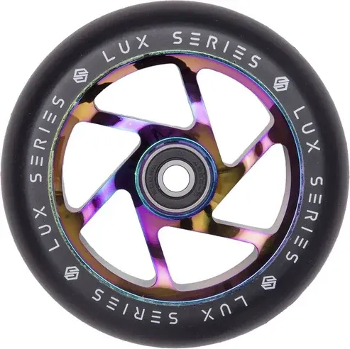 Striker Lux Spoked Pro Scooter Wheel Rainbow (1)